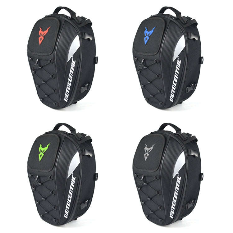 MOTOCENTRIC 11-MC-0102 Motorcycle Rear Seat Helmet Bag(Blue)