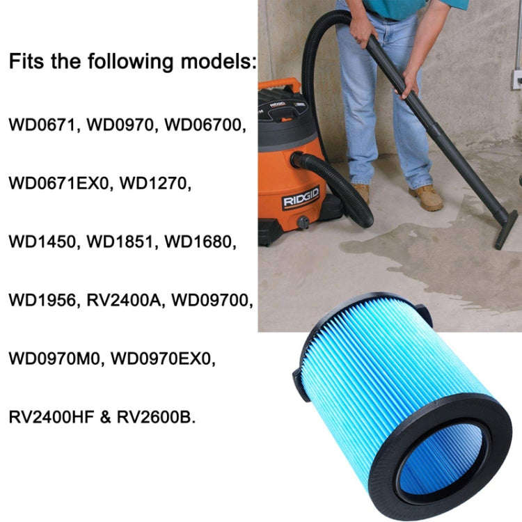 Vacuum Cleaner Filter Accessories for VF5000 / WD1450 / WD0970 / WD1270 / WD09700 / WD06700