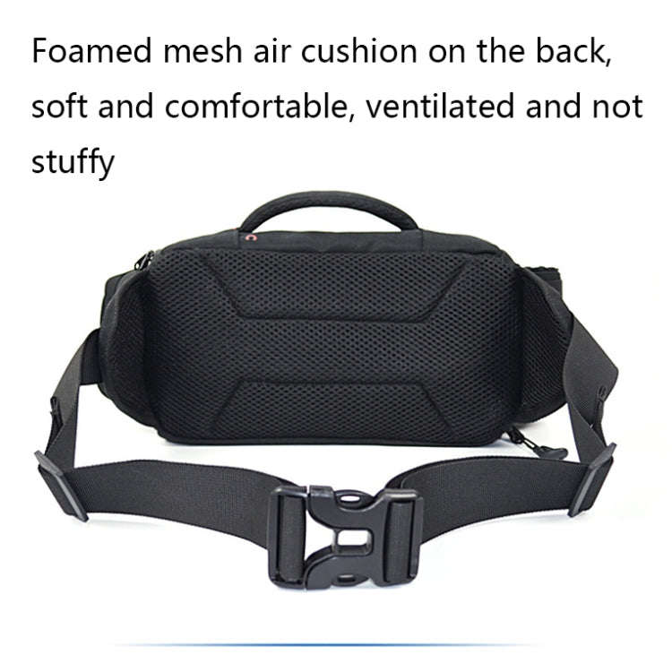 MOTOCENTRIC 11-MC-0112 Multifunctional Motorcycle Riding Messenger Waist Bag(Red)