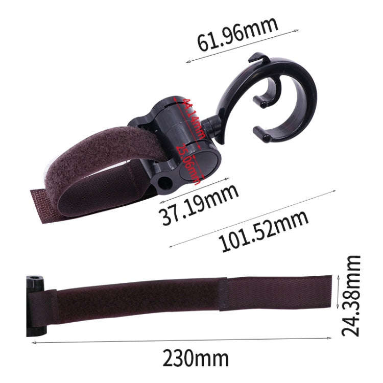 Stroller Paste Hook Car Rear Hook(Paste Hook Green)