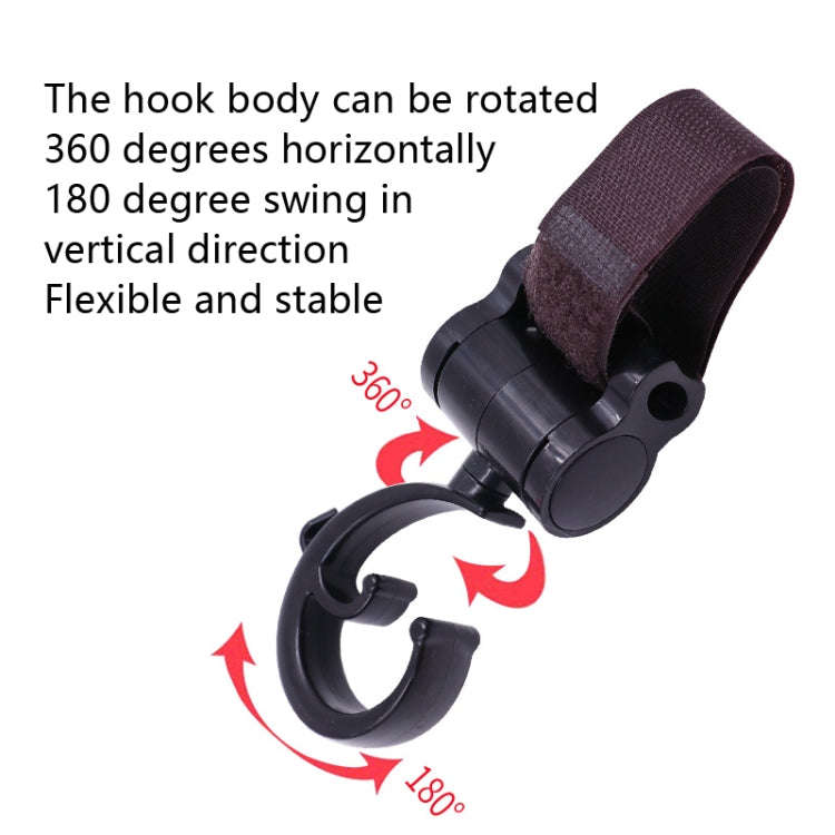 Stroller Paste Hook Car Rear Hook(Paste Hook Green)