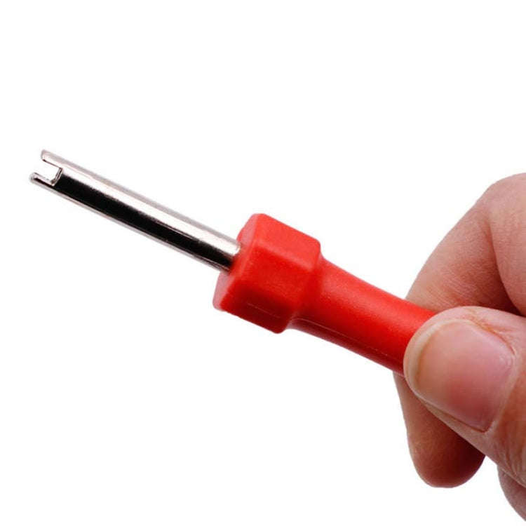 10 PCS Car Tire Electric Vehicle Valve Cap Bicycle Valve Core Switch, Style: Single Head Long