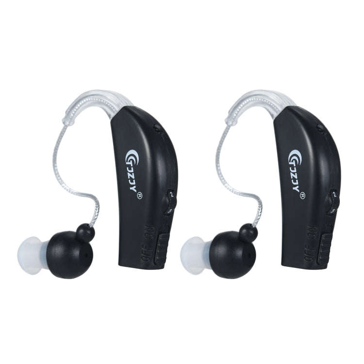 Rechargeable Hearing Aids for Seniors Personal Sound Amplifier with Charging Base,EU Plug(Black)