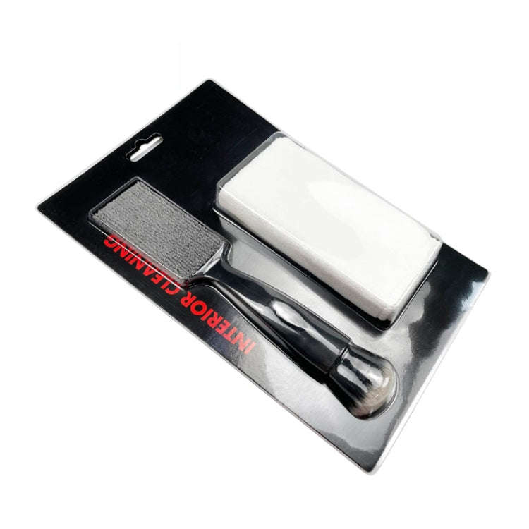 3 PCS / Set Car Detail Slit Brush Tire Cleaning Brush