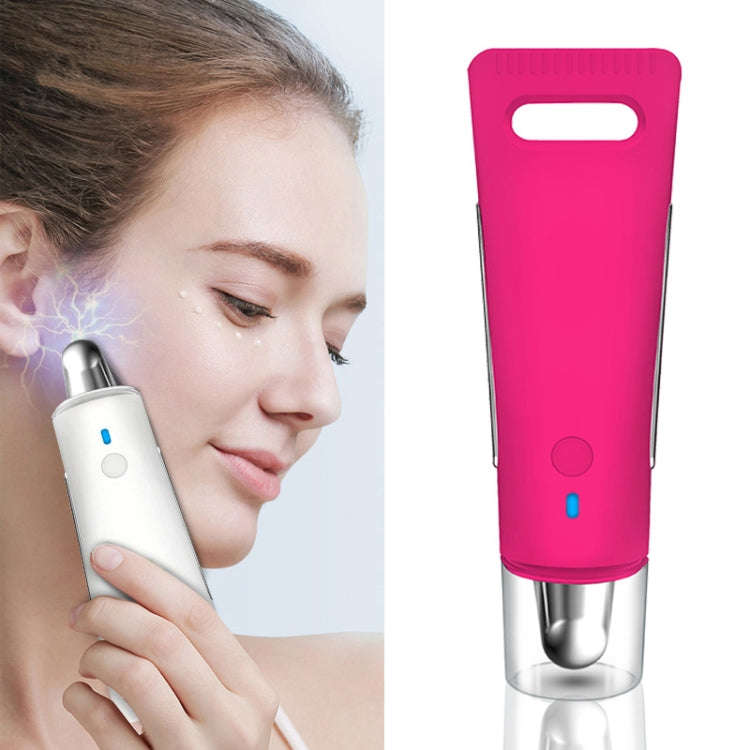 Eye Wrinkle Iron Eye Massage Pen Eye Beauty Device(Rose Red)
