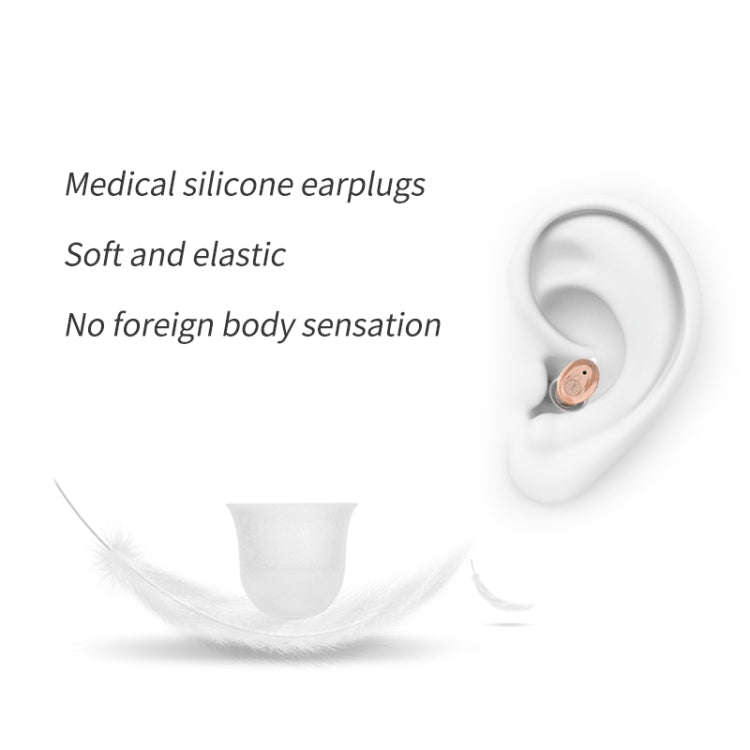 CIC Digital Ear Hearing Aid Sound Amplifier For The Elderly(Skin Color)