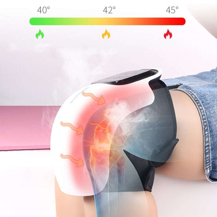 Rechargeable Infrared Hot Compress Knee Massager Physiotherapy Device(English)