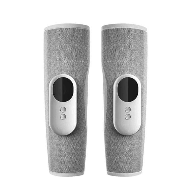 Home Constant Temperature Wireless Leg Massage, Style: Gray Double Hot Compress+Air Pressure