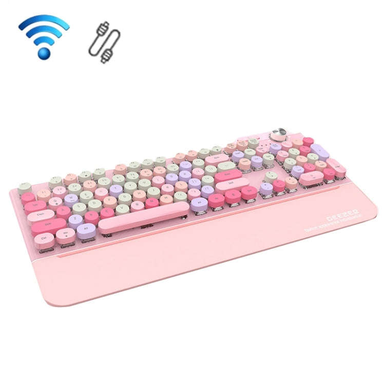 Mofii GEEZER G7 107 Keys Wired / Wireless / Bluetooth Three Mode Mechanical Keyboard, Cable Lengt...