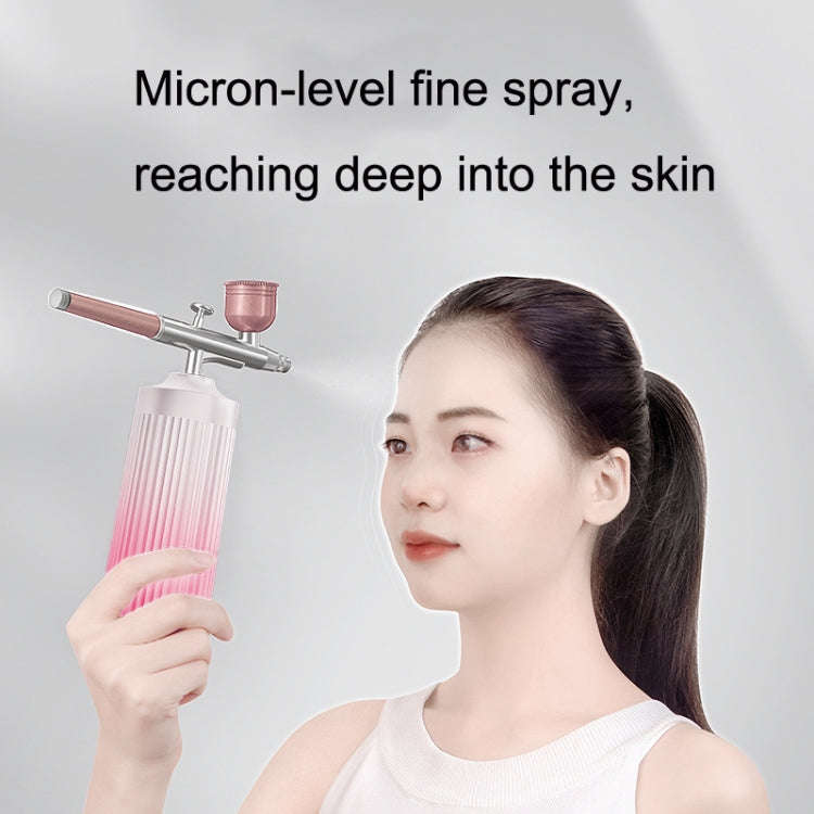 BZ-00370 Oxygen Injector Hydrating Spray Facial Beauty Introducer(Gradient Blue)