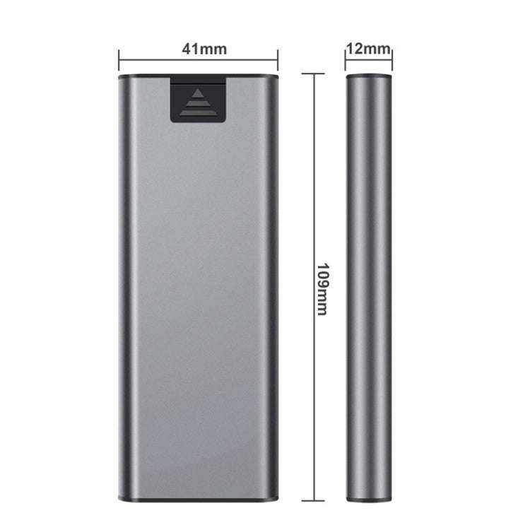 USB to USB-C/Type-C M.2 NVME All-Aluminum Solid State Drive Enclosure