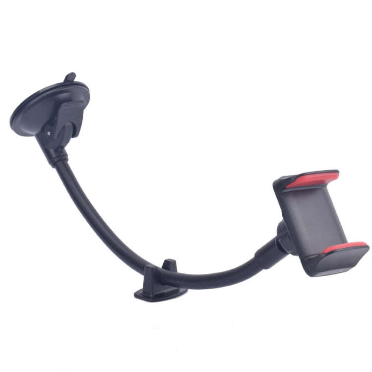Suction Cup Long Soft Hose Windshield Car Mobile Phone Clip Bracket(Red Box Packaging)