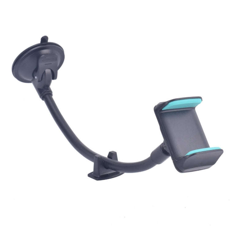 Suction Cup Long Soft Hose Windshield Car Mobile Phone Clip Bracket(Blue Box Packaging)