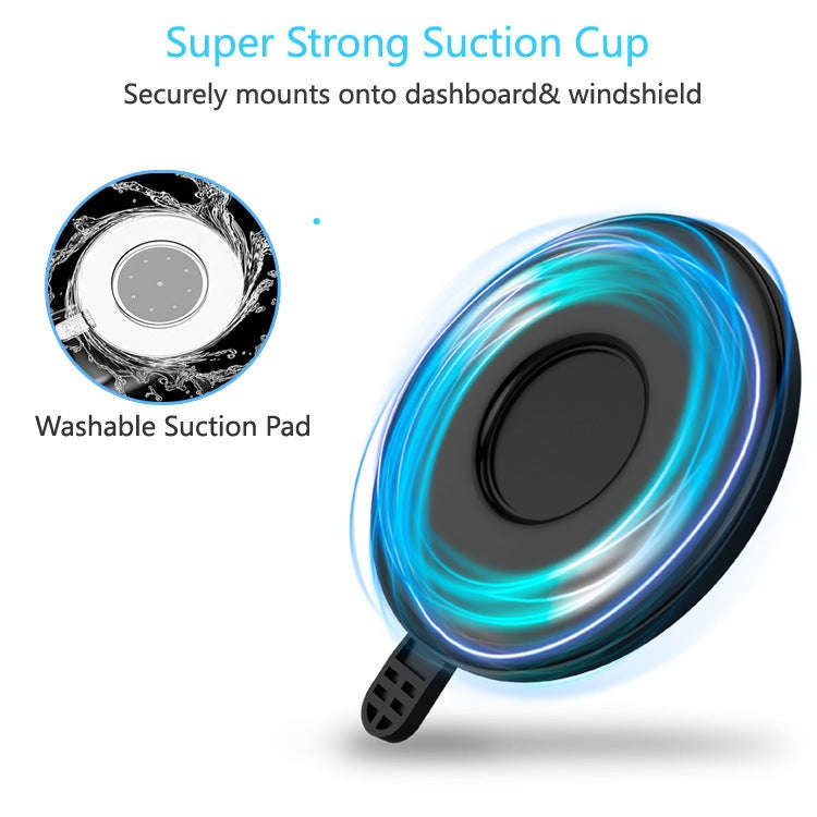 Suction Cup Long Soft Hose Windshield Car Mobile Phone Clip Bracket(Black Box Packaging)