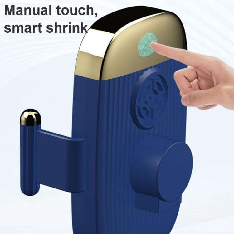 S18 15W Car Wireless Charger Phone Holder, Color: Blue