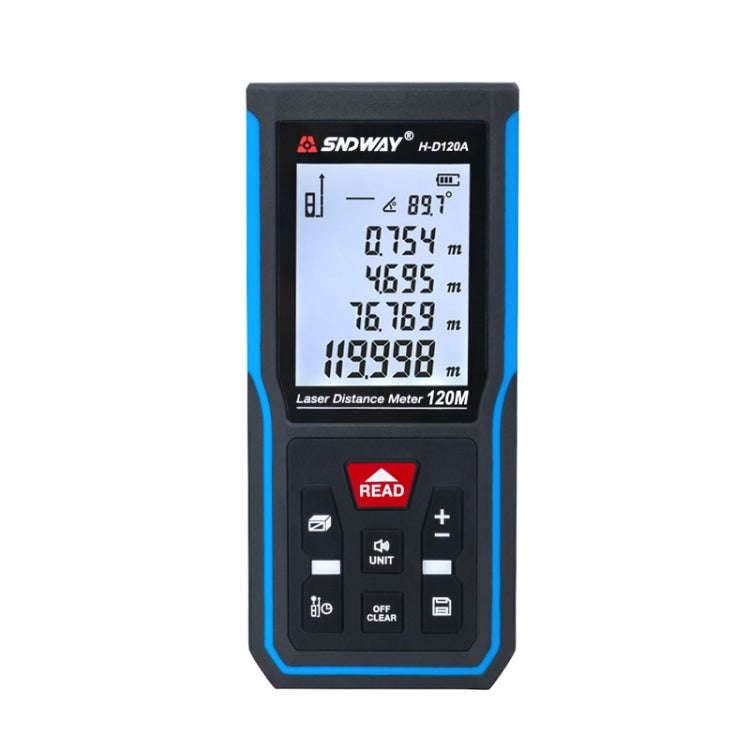SNDWAY H-D120A Handheld Laser Rangefinder Infrared Measuring Instrument, Distance: 120m