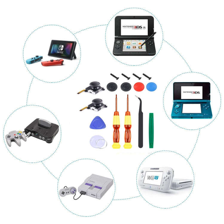 Joy-Con 3D Joystick Repair Screwdriver Set Gamepads Disassembly Tool For Nintendo Switch, Series:...