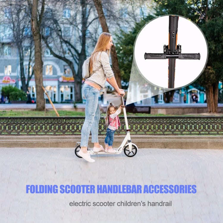 Electric Scooter Universal Children Armrest Rod Riser Fixed Armrest(Black)