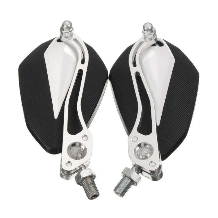 Aluminum Alloy Motorcycle Large-view Rearview Mirror Modification(Gold)