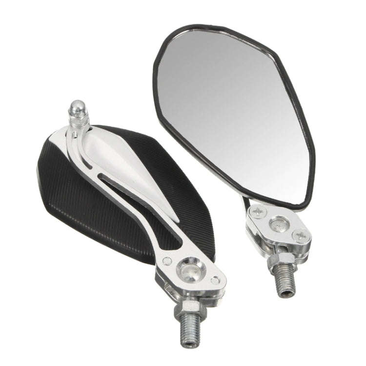 Aluminum Alloy Motorcycle Large-view Rearview Mirror Modification(Green)