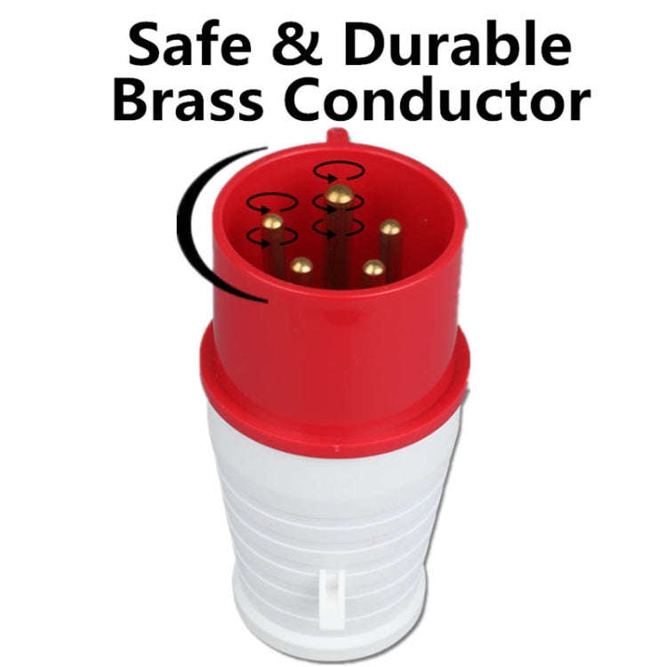 Industrial Plug IP44 Waterproof Aviation Connection Plug, Style: 3 Core 32A
