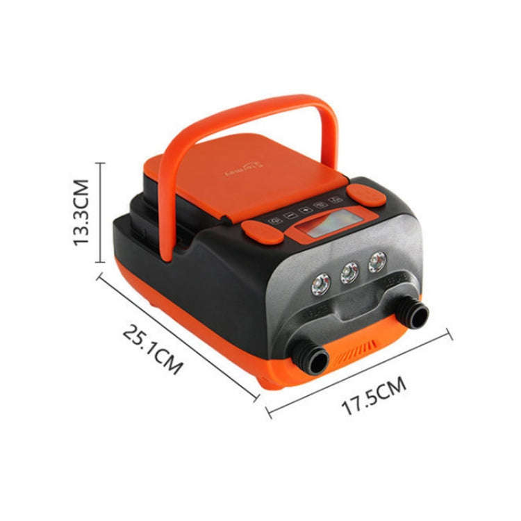 STERMAY Paddle Board 16PSI LCD Display Rubber Boat Air Pump(EU Plug)