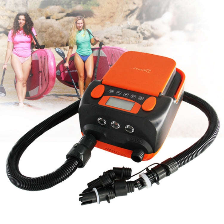 STERMAY Paddle Board 16PSI LCD Display Rubber Boat Air Pump(EU Plug)
