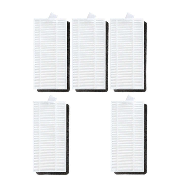 For ECOVACS  N79S / DN620 / 500  5pcs Hypa Filter