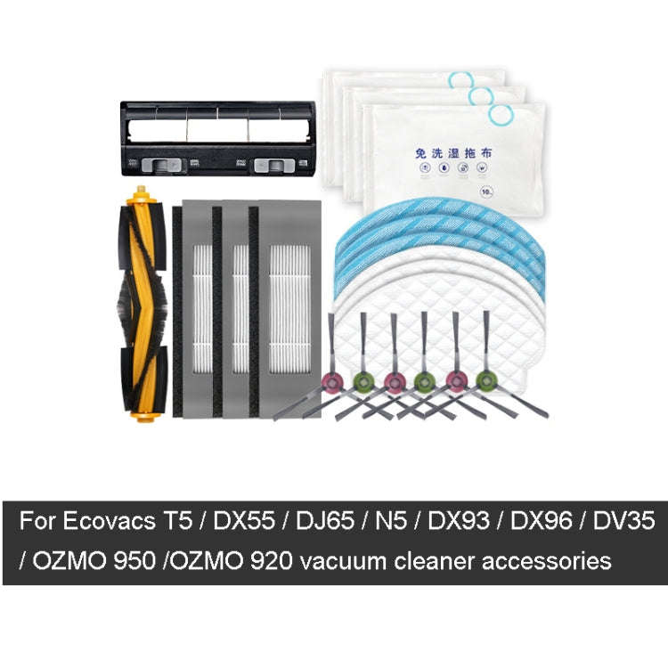 13 In 1 Set For ECOVACS OZMO 950 920 T5  DX55 DJ65 Vacuum Cleaner Accessories