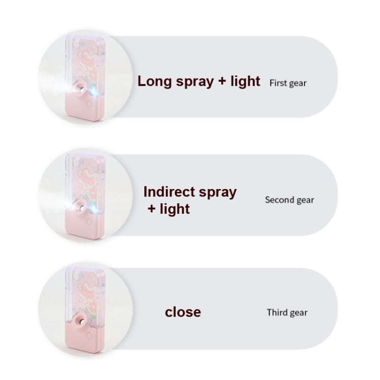 Hanging Neck Spray Hydrating Instrument Summer Fresh Fruit Series Hydrating Instrument(Lemon)