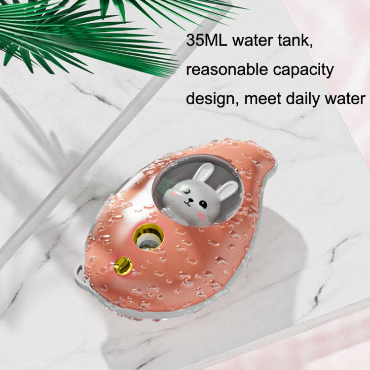 Mango Spray Moisturizing Moisturizer Portable Handheld Facial Beauty Steamer(Pink)