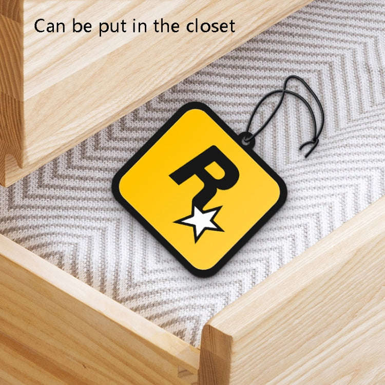 10 PCS Car Perfume Pendant Fragrance Decoration(R Star)