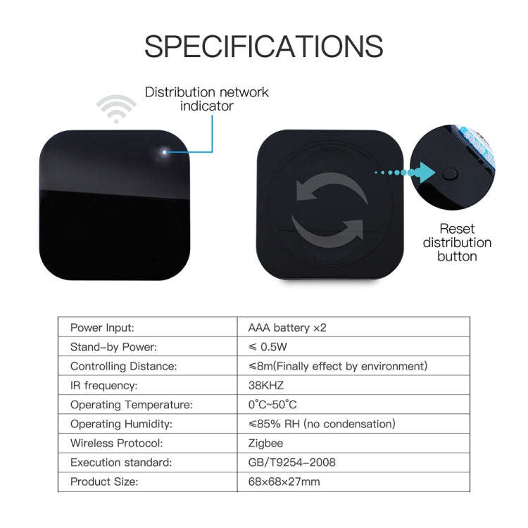 Smart Home Voice Control Infrared Remote Control(UFO-R11)