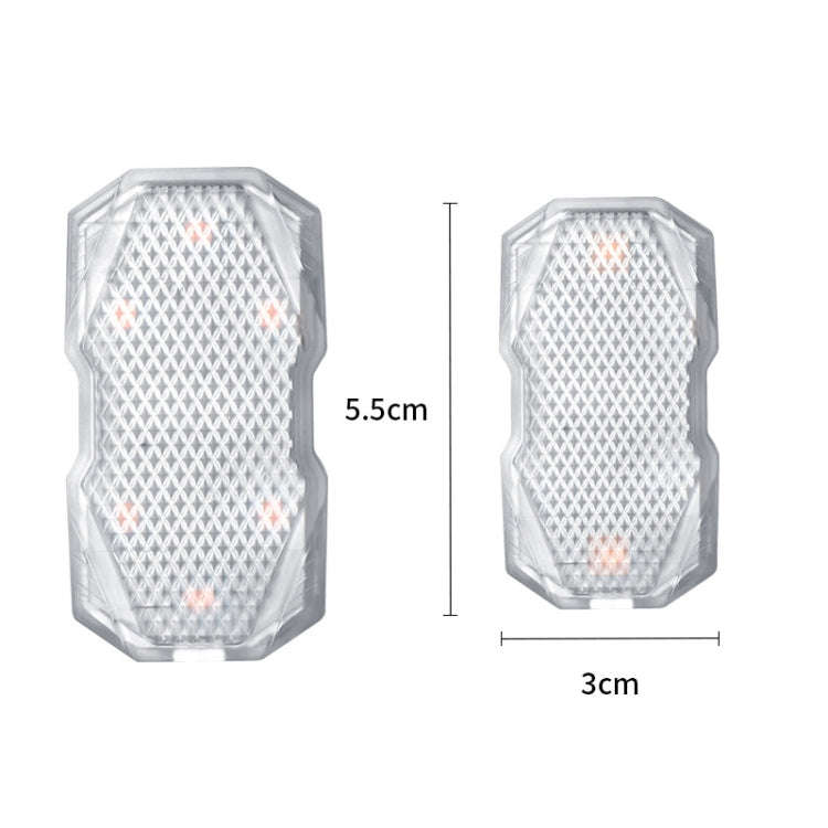 Car Colorful Voice-activated Reading Touch Atmosphere Light, Style: Touch Type (Blue)