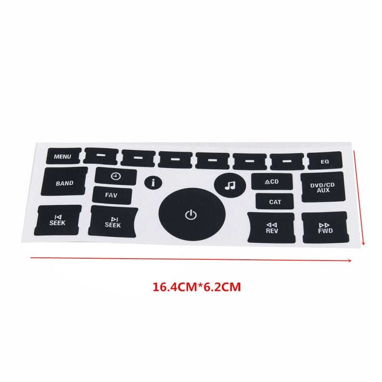 Car Button Repair Sticker AC Central Control Sticker(C 21 Key)