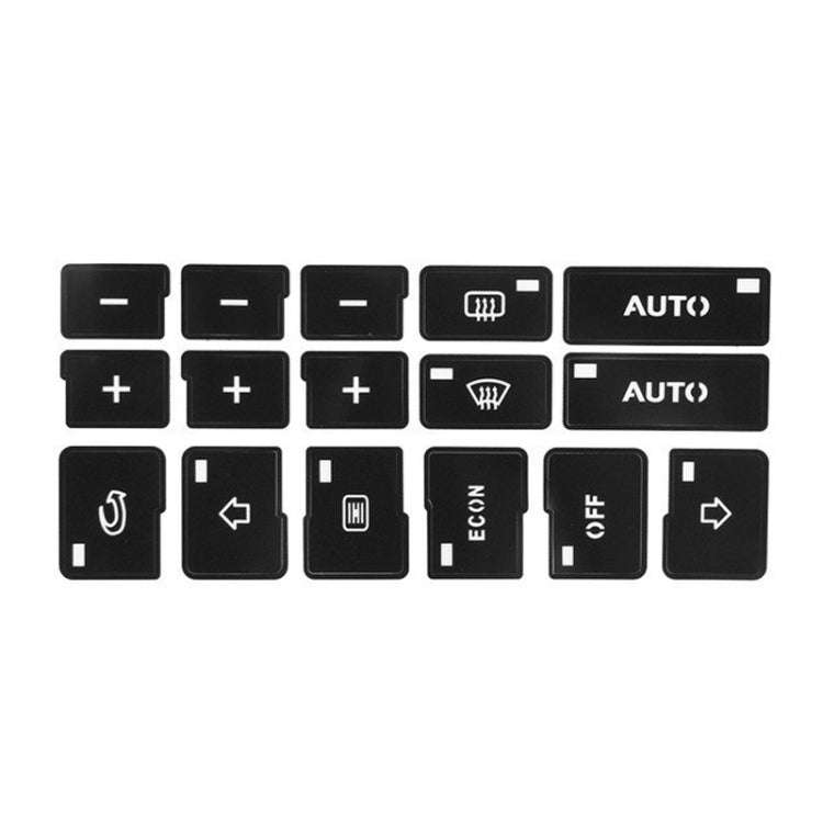 Car Button Repair Sticker AC Central Control Sticker(D 16 Key)
