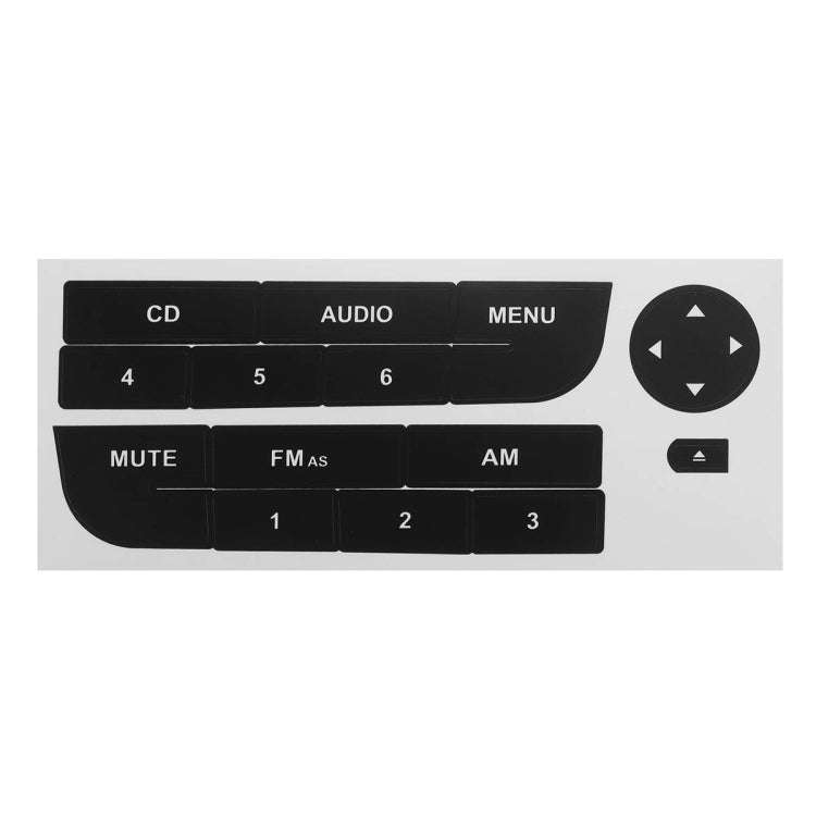 Car Button Repair Sticker AC Central Control Sticker(H 14 Key)