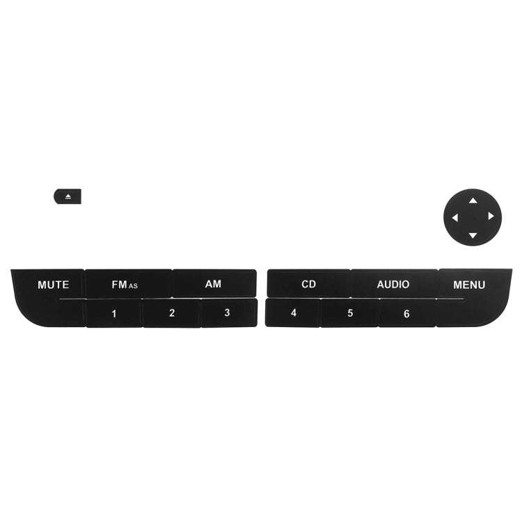 Car Button Repair Sticker AC Central Control Sticker(H 14 Key)