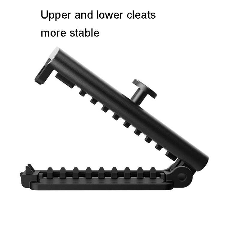 BEN.JACK Car Safety Belt Holder Non-Slip Limiter Slack Adjuster(Deep Gray)