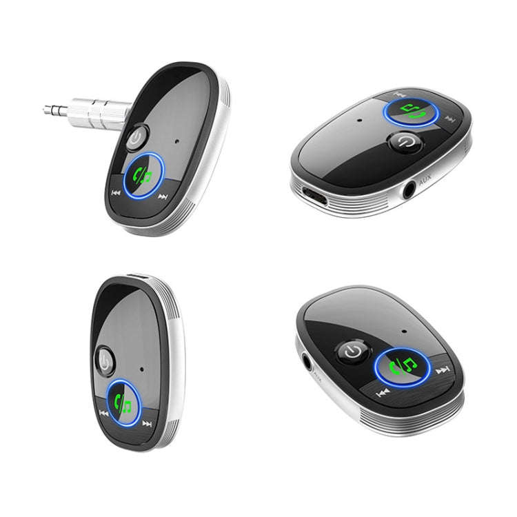 Car Bluetooth Receiver Music Player Wireless Audio Converter(Black)