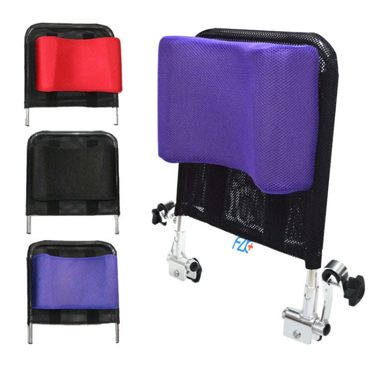 FZK+ Wheelchair Headrest Elderly Care Products(Red)