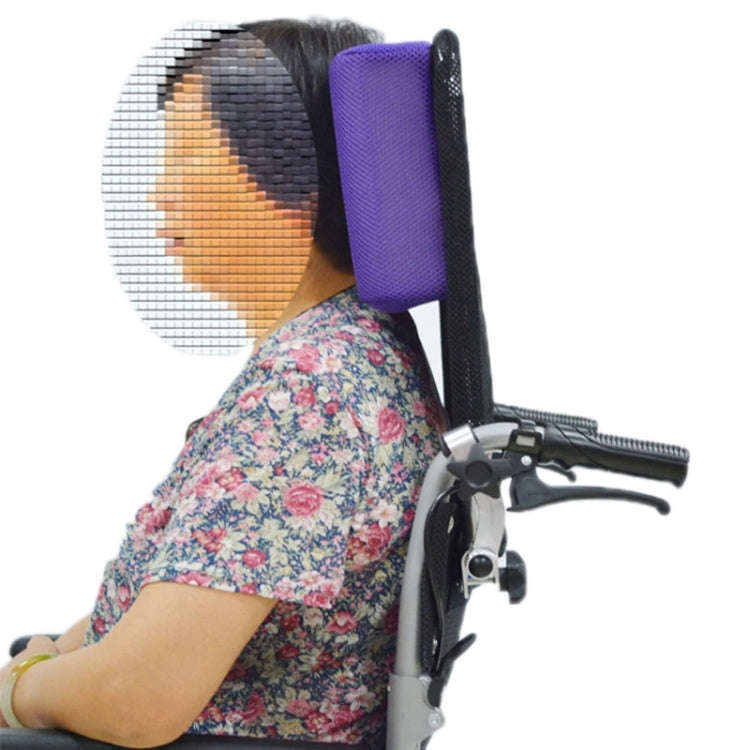 FZK+ Wheelchair Headrest Elderly Care Products(Red)