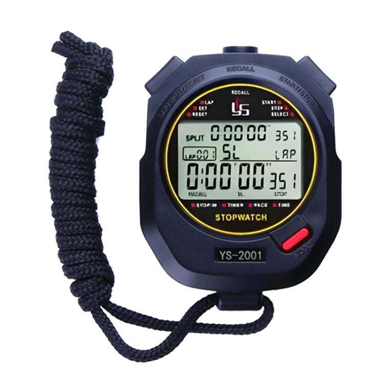 YS Millisecond Stopwatch Timer Running Training Referee Stopwatch, Style: YS2001 100 Memory