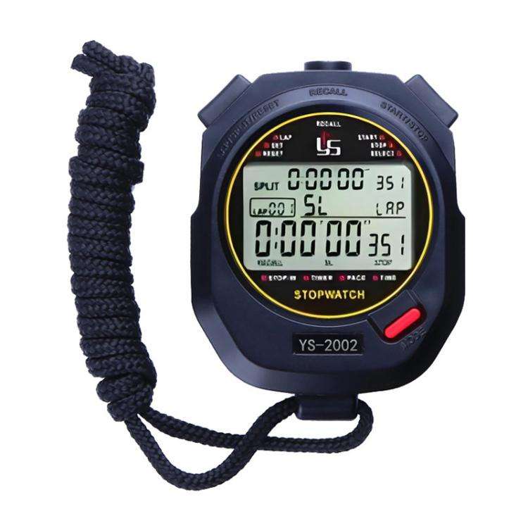 YS Millisecond Stopwatch Timer Running Training Referee Stopwatch, Style: YS2002 200 Memory