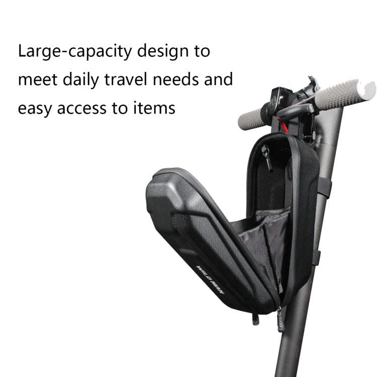 WILD MAN TS8 EVA Hard Shell Scooter Head Bag, Size: S(Black)