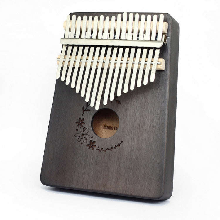 Wooden Portable Thumb Piano(Blooming Flowers)