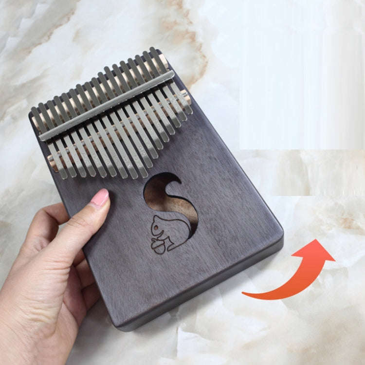 Wooden Portable Thumb Piano(Squirrel)