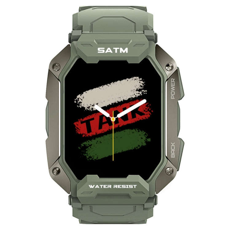 SATM M1 Outdoor Waterproof Bluetooth Smart Watch(Green)