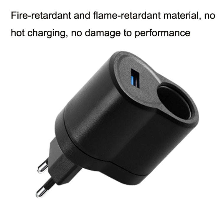 UK Plug Home Cigarette Lighter Socket Car Power Converter, Plug Specifications: