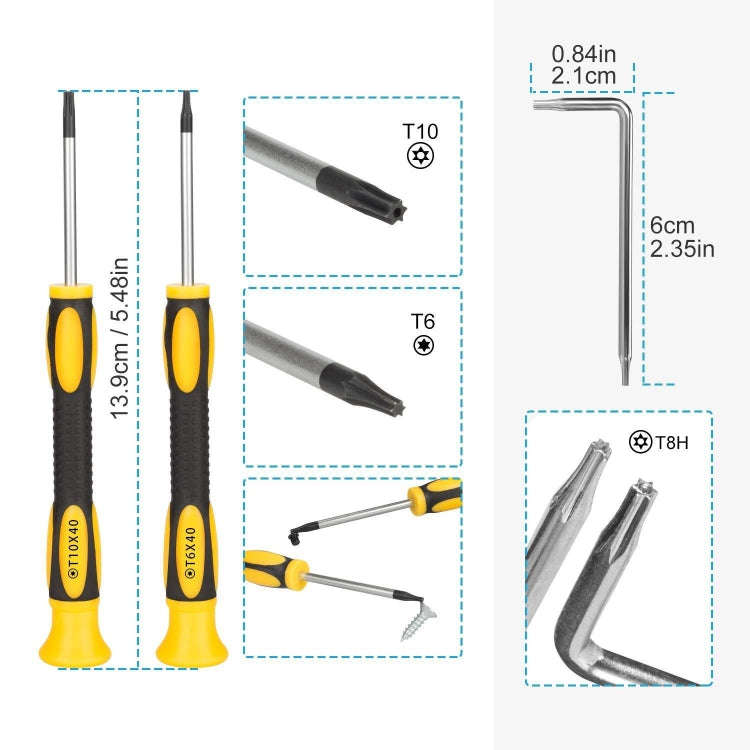 17 In 1 Game Console Repair Screwdriver Tool Set For NS Switch, Series: 17 In 1 (1)